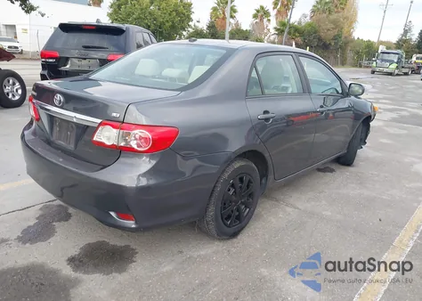 2011 Toyota Corolla Le из США, поврежденный, VIN 2T1BU4EE3BC719471
